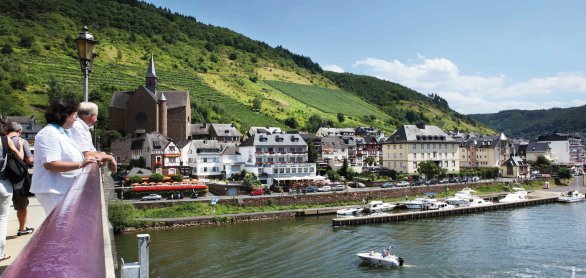 Blick auf die Mosel bei Cochem © Ferienland Cochem