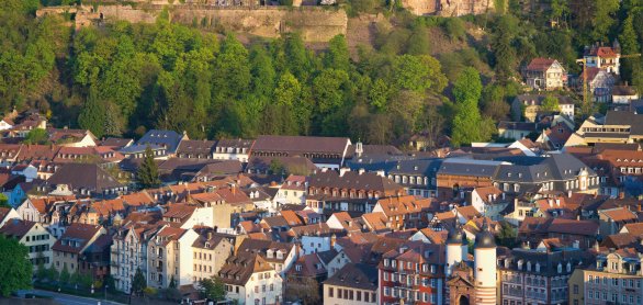 Heidelberger Schloss und Altstadt © eyetronic - fotolia.com