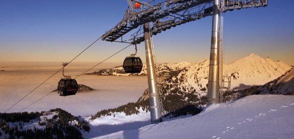 Bergbahn im Skigebiet Mellau © Mellau Tourismus