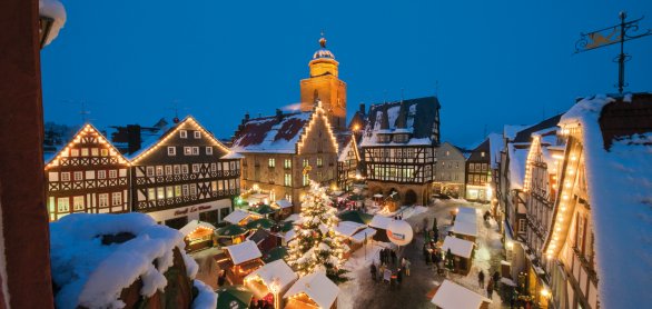 Weihnachtsmarkt in Alsfeld &copy; Magistrat der Stadt Alsfeld