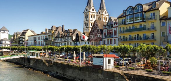Uferpromenade in Boppard © Comofoto - stock.adobe.com