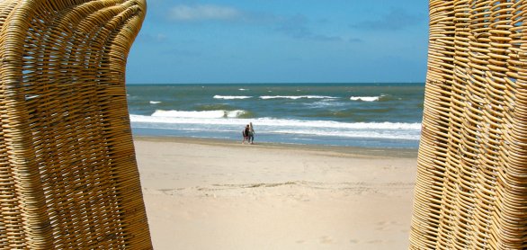 Strandkörbe an Noordwijks Sandstrand © NRCB - Noordwijk Regio Congressbureau