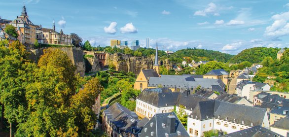 Blick auf die Altstadt von Luxemburg © Marcin Krzyzak-fotolia.com